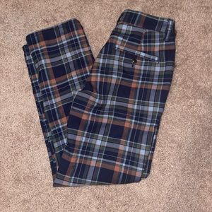 Womens plaid pants